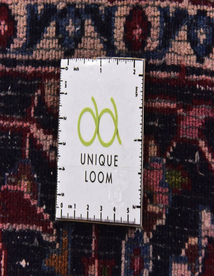 Detail image of  9' 10 x 12' 9  Hand Knotted Kashan Persian Wool Rug