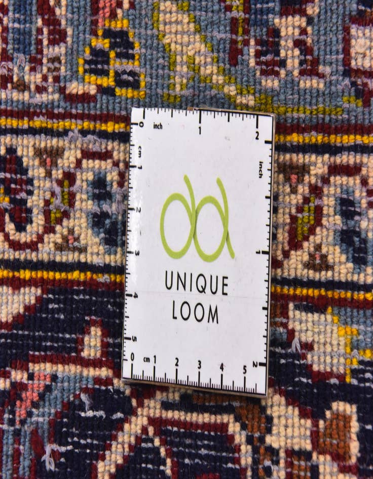 Detail image of  9' 10 x 12' 6  Hand Knotted Kashan Persian Wool Rug