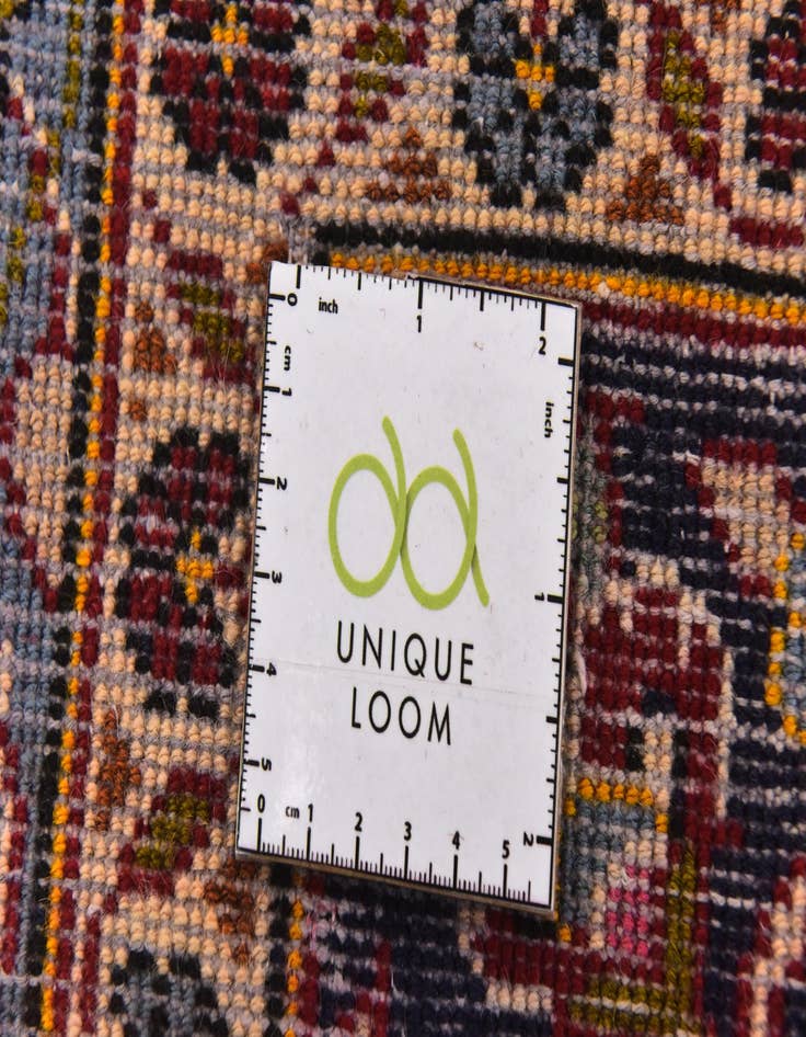 Detail image of  9' 7 x 13' 3  Hand Knotted Kashan Persian Wool Rug