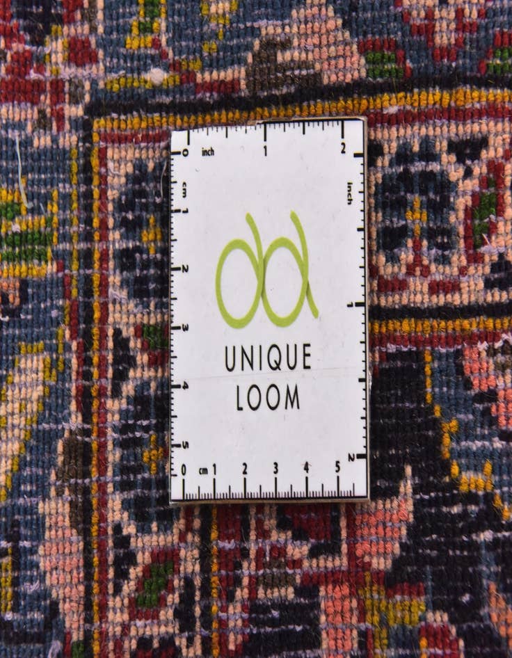 Detail image of  9' 6 x 12' 8  Hand Knotted Kashan Persian Wool Rug