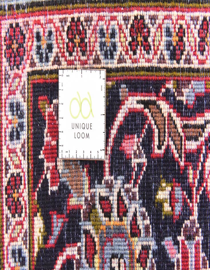 Detail image of  9' 8 x 12' 9  Hand Knotted Kashan Persian Wool Rug