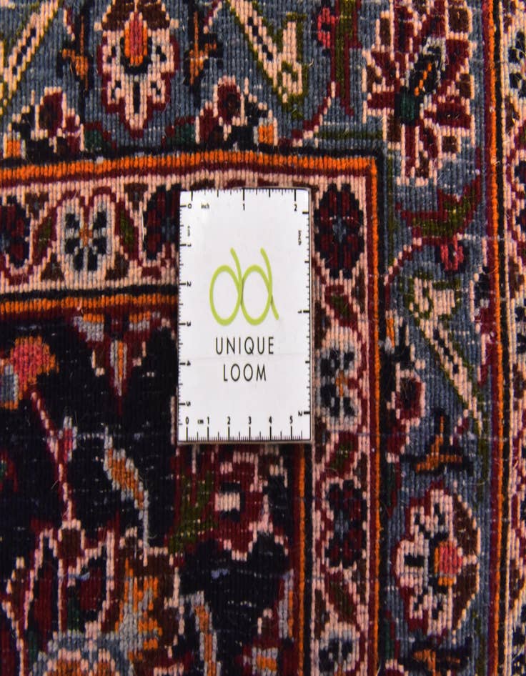 Detail image of  9' 10 x 12' 6  Hand Knotted Kashan Persian Wool Rug