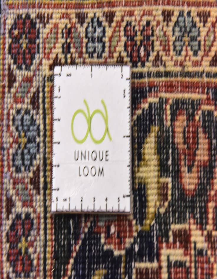 Detail image of  9' 7 x 13' 8  Hand Knotted Kashan Persian Wool Rug