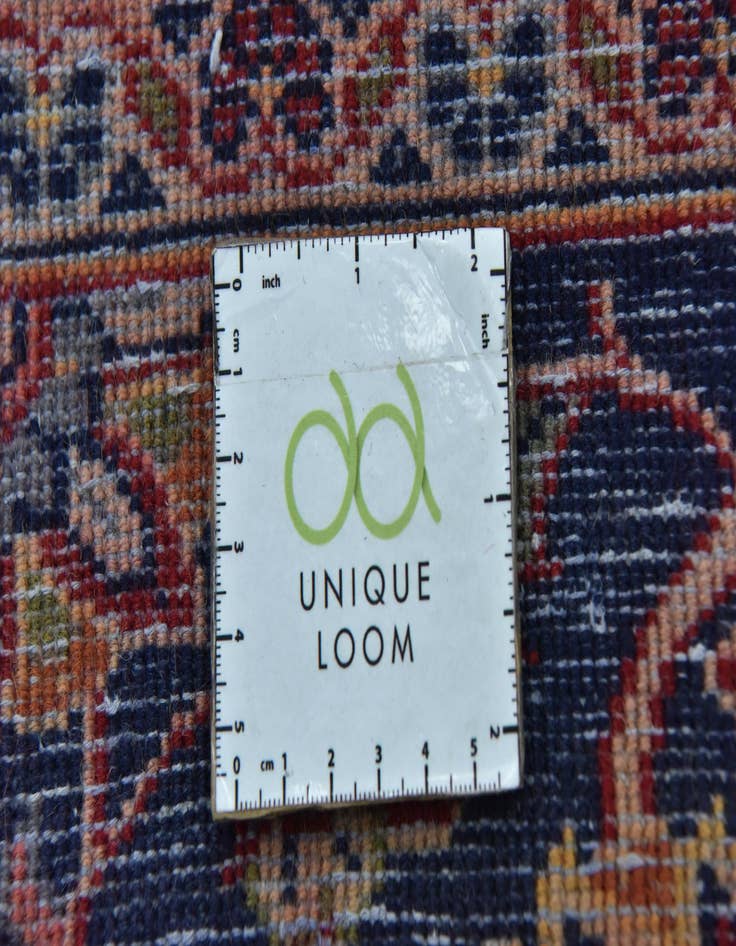 Detail image of  9' 9 x 13' 2  Hand Knotted Kashan Persian Wool Rug