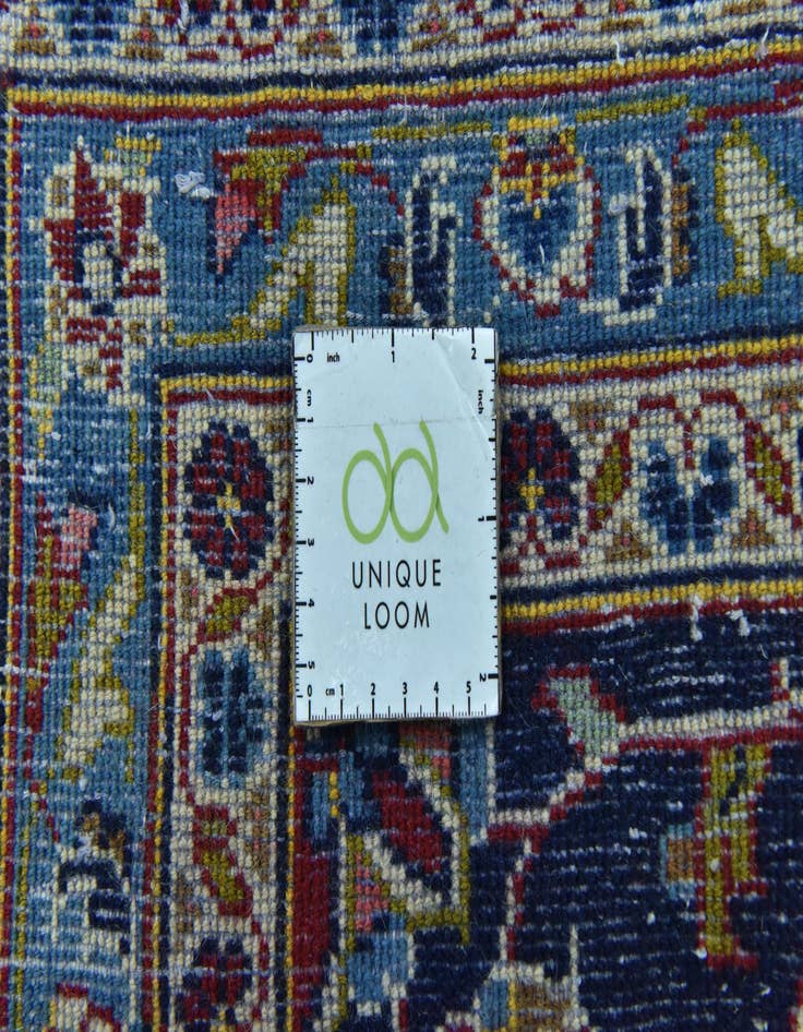 Detail image of  9' 8 x 13' 3  Hand Knotted Kashan Persian Wool Rug