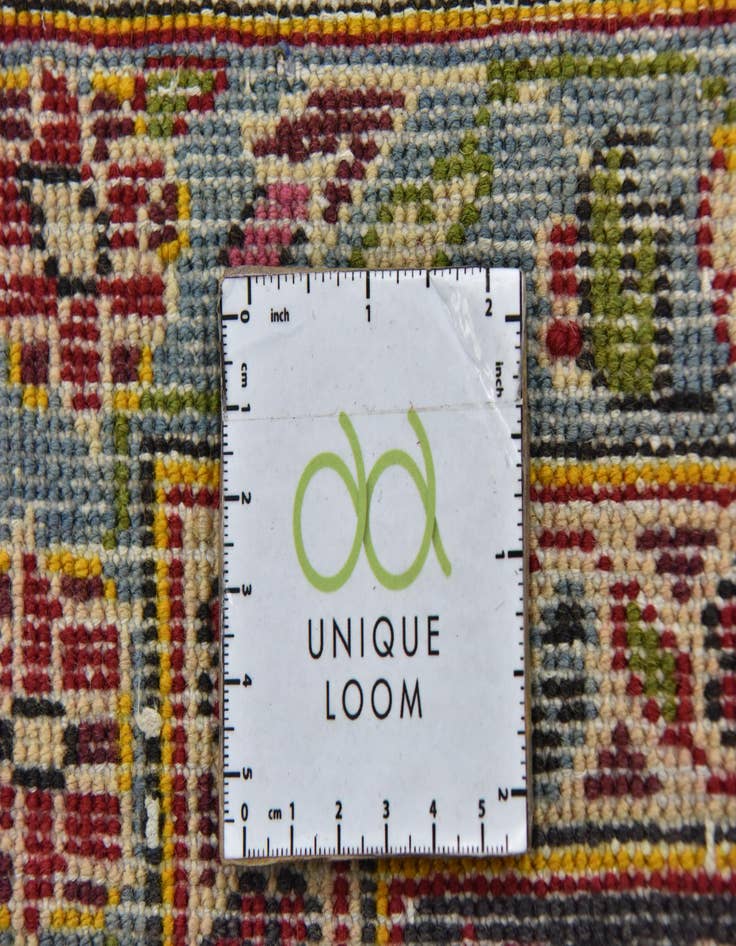 Detail image of  9' 10 x 13' 5  Hand Knotted Kashan Persian Wool Rug