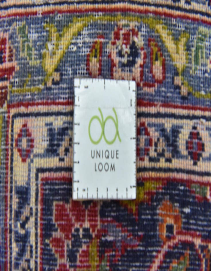 Detail image of  9' 6 x 13' 9  Hand Knotted Kashan Persian Wool Rug