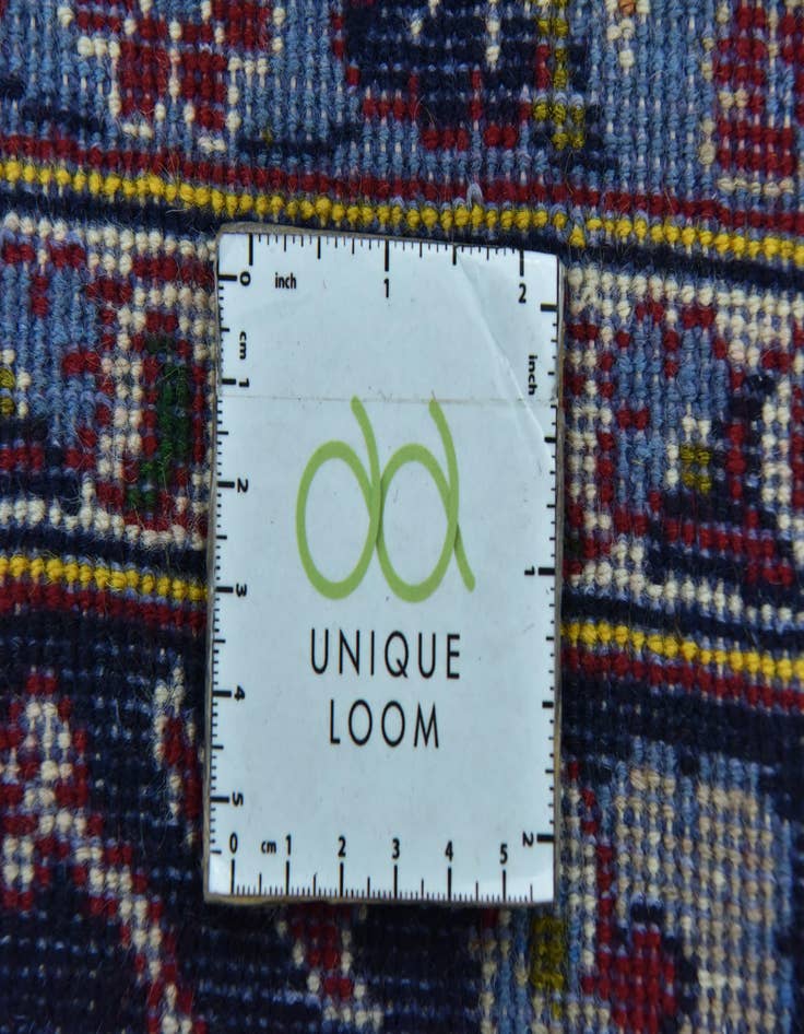 Detail image of  9' 6 x 13'  Hand Knotted Kashan Persian Wool Rug