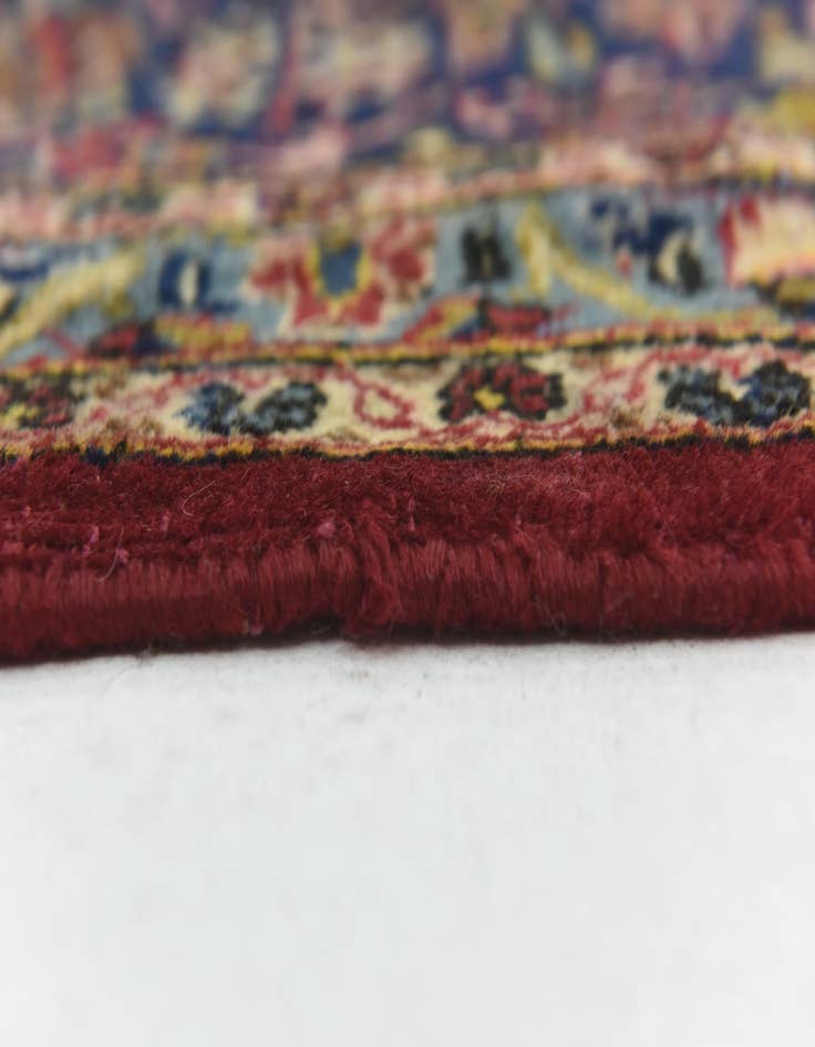 Detail image of  9' 10 x 13' 5  Hand Knotted Kashan Persian Wool Rug