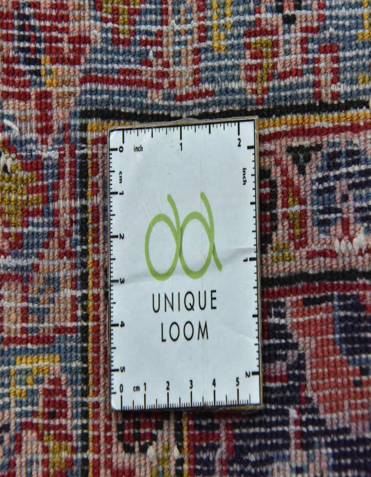 Detail image of  9' 8 x 13' 2  Hand Knotted Kashan Persian Wool Rug