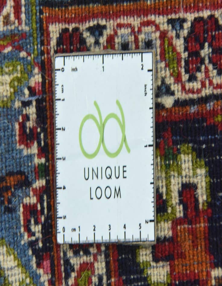 Detail image of  9' 8 x 12' 7  Hand Knotted Kashan Persian Wool Rug