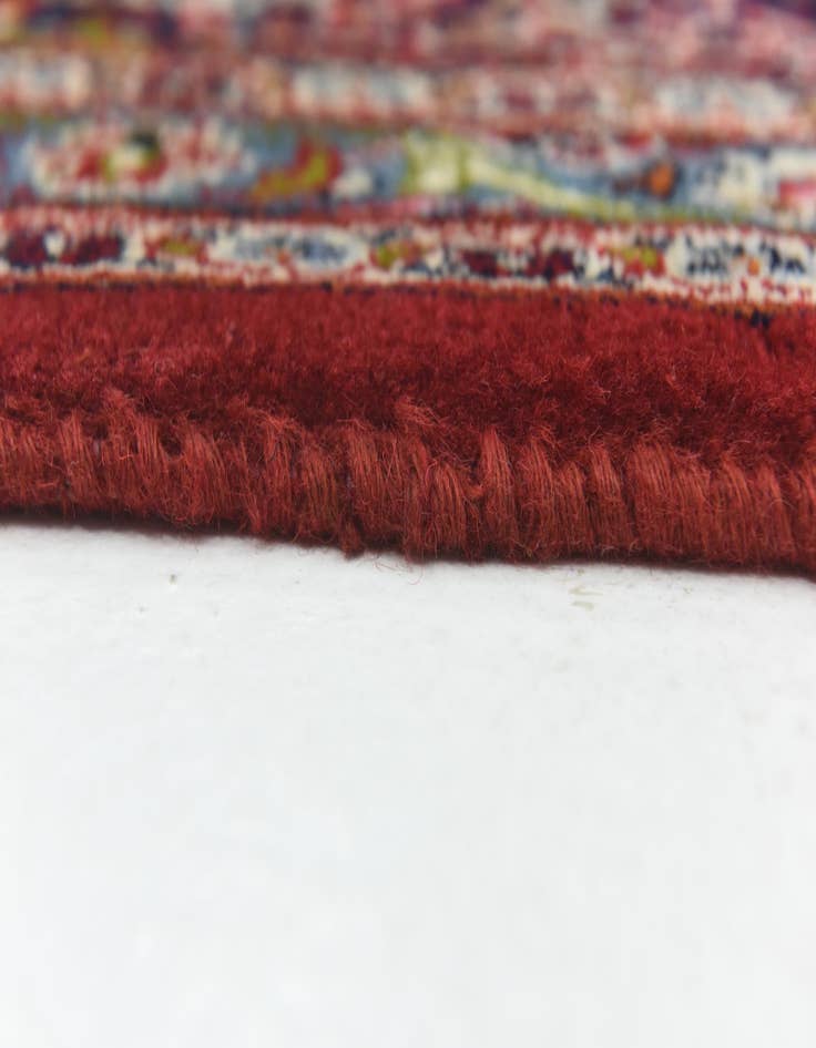 Detail image of  9' 8 x 12' 7  Hand Knotted Kashan Persian Wool Rug