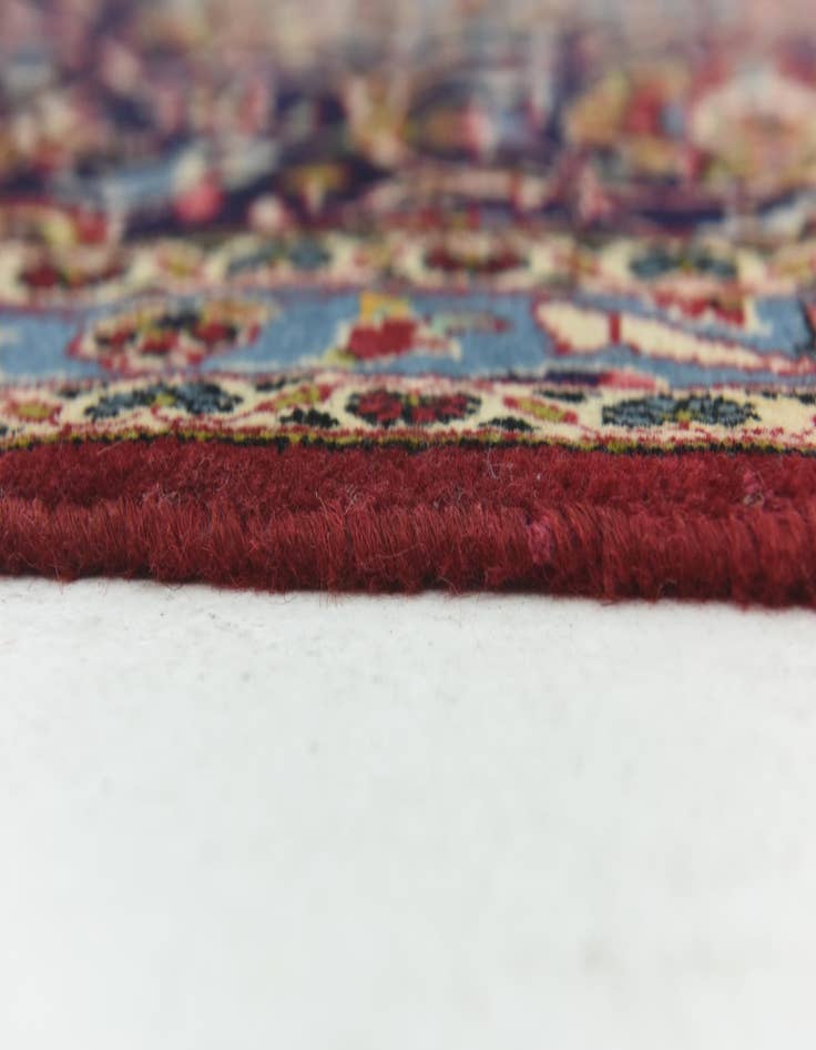 Detail image of  9' 8 x 12' 9  Hand Knotted Kashan Persian Wool Rug