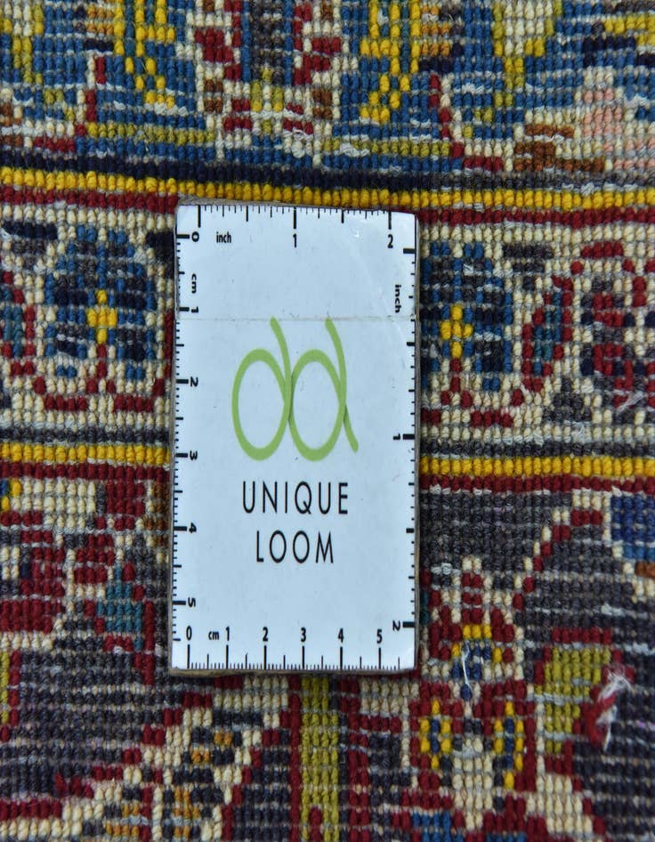 Detail image of  9' 10 x 13' 2  Hand Knotted Kashan Persian Wool Rug