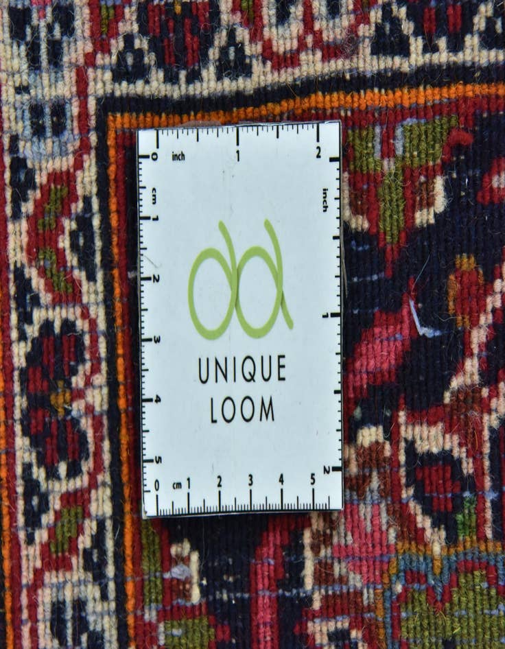 Detail image of  9' 9 x 12' 7  Hand Knotted Kashan Persian Wool Rug