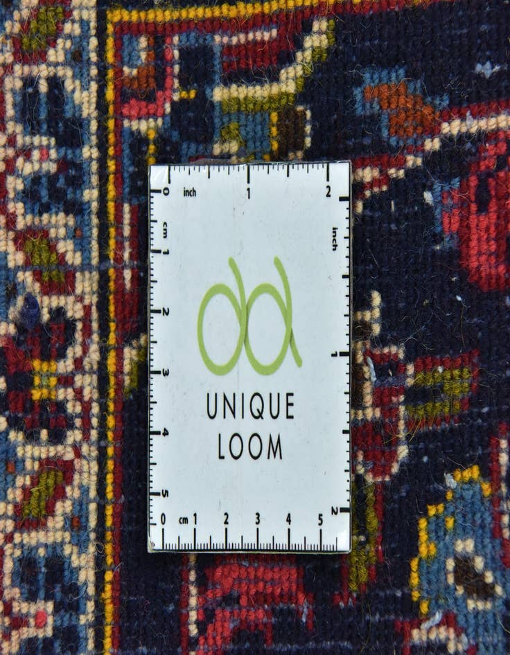 Detail image of  9' 8 x 13' 2  Hand Knotted Kashan Persian Wool Rug