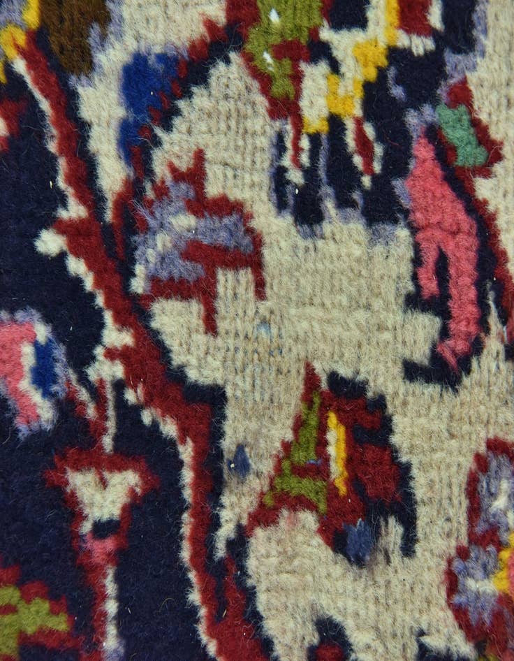 Detail image of 9' 9 x 14' 2 Hand Knotted Kashan Persian Wool Rug