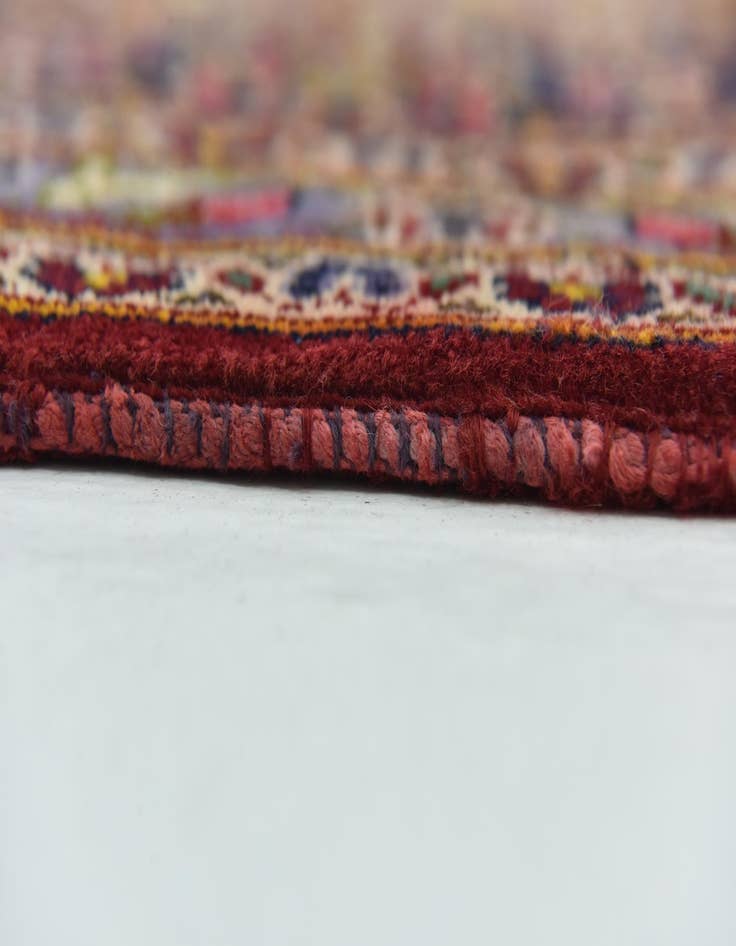 Detail image of 9' 9 x 14' 2 Hand Knotted Kashan Persian Wool Rug