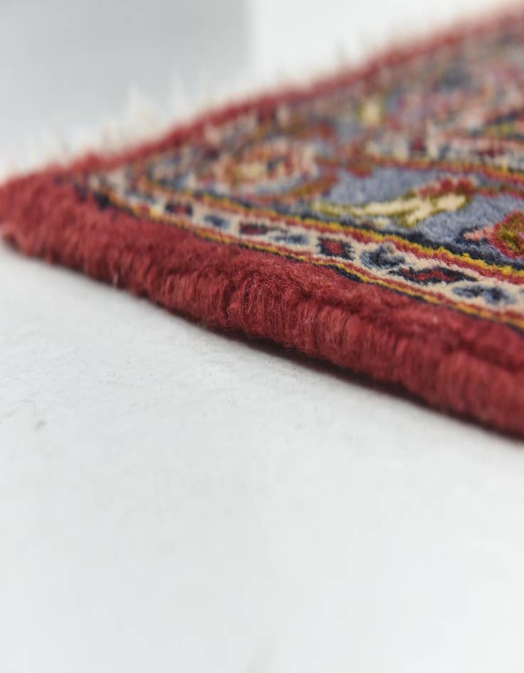 Detail image of  9' 9 x 12' 10  Hand Knotted Kashan Persian Wool Rug