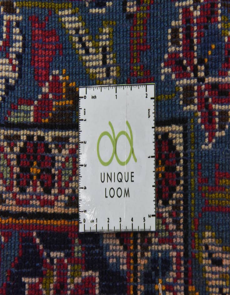 Detail image of  9' 9 x 13' 2  Hand Knotted Kashan Persian Wool Rug