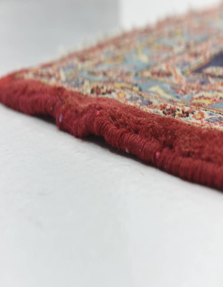 Detail image of  9' 9 x 15'  Hand Knotted Kashan Persian Wool Rug