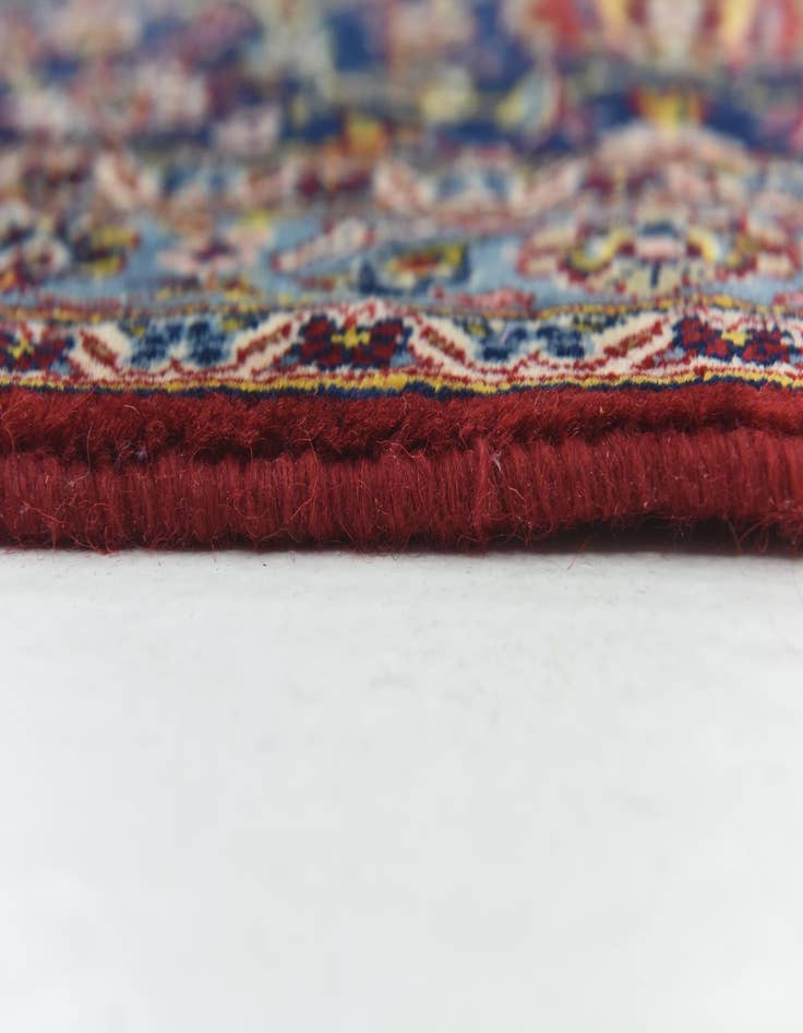 Detail image of  9' 8 x 13' 3  Hand Knotted Kashan Persian Wool Rug