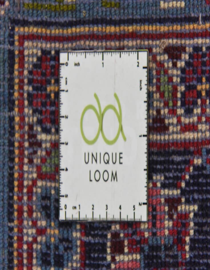 Detail image of  9' 6 x 13'  Hand Knotted Kashan Persian Wool Rug