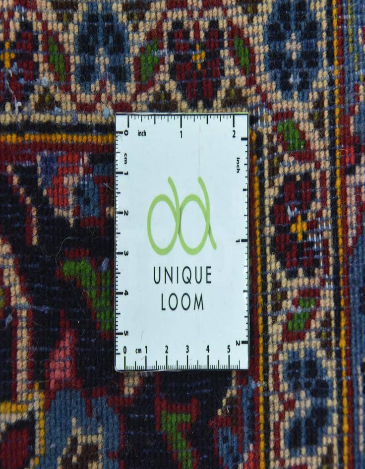 Detail image of  9' 8 x 13' 8  Hand Knotted Kashan Persian Wool Rug