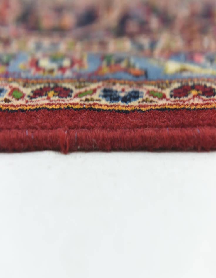 Detail image of  9' 8 x 13' 8  Hand Knotted Kashan Persian Wool Rug