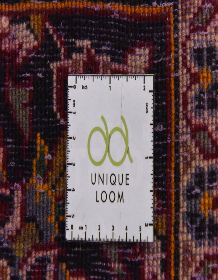 Detail image of  9' 8 x 13'  Hand Knotted Kashan Persian Wool Rug