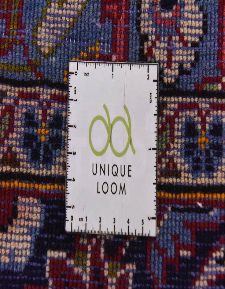 Detail image of  9' 9 x 13'  Hand Knotted Kashan Persian Wool Rug