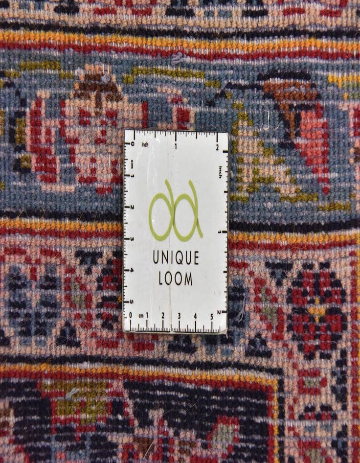 Detail image of  9' 6 x 12' 10  Hand Knotted Kashan Persian Wool Rug