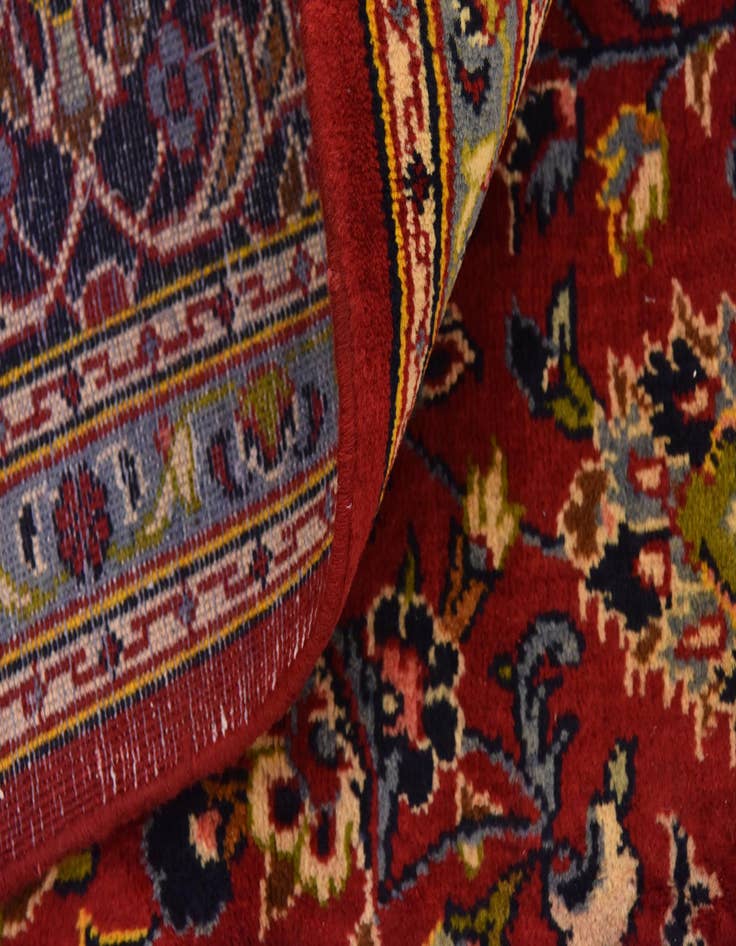 Detail image of  8' 7 x 11' 9  Hand Knotted Kashan Persian Wool Rug
