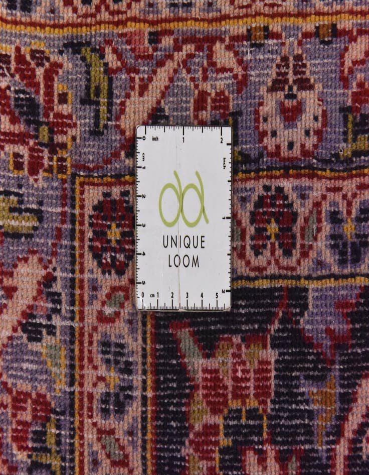 Detail image of  9' 9 x 13' 5  Hand Knotted Kashan Persian Wool Rug