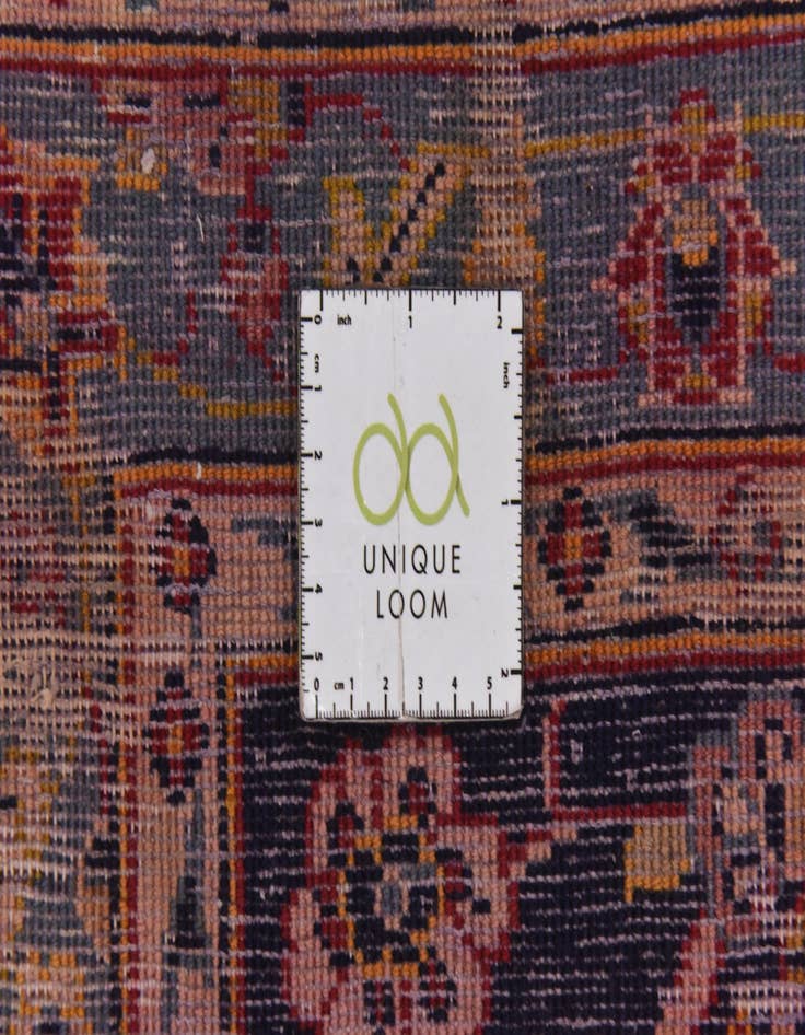 Detail image of  9' 10 x 12' 9  Hand Knotted Kashan Persian Wool Rug