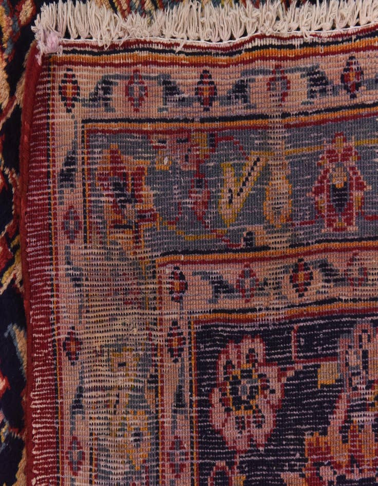 Detail image of  9' 10 x 12' 9  Hand Knotted Kashan Persian Wool Rug