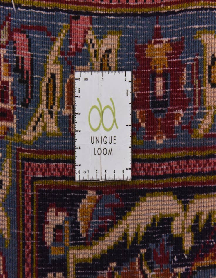 Detail image of  9' 10 x 13' 6  Hand Knotted Kashan Persian Wool Rug