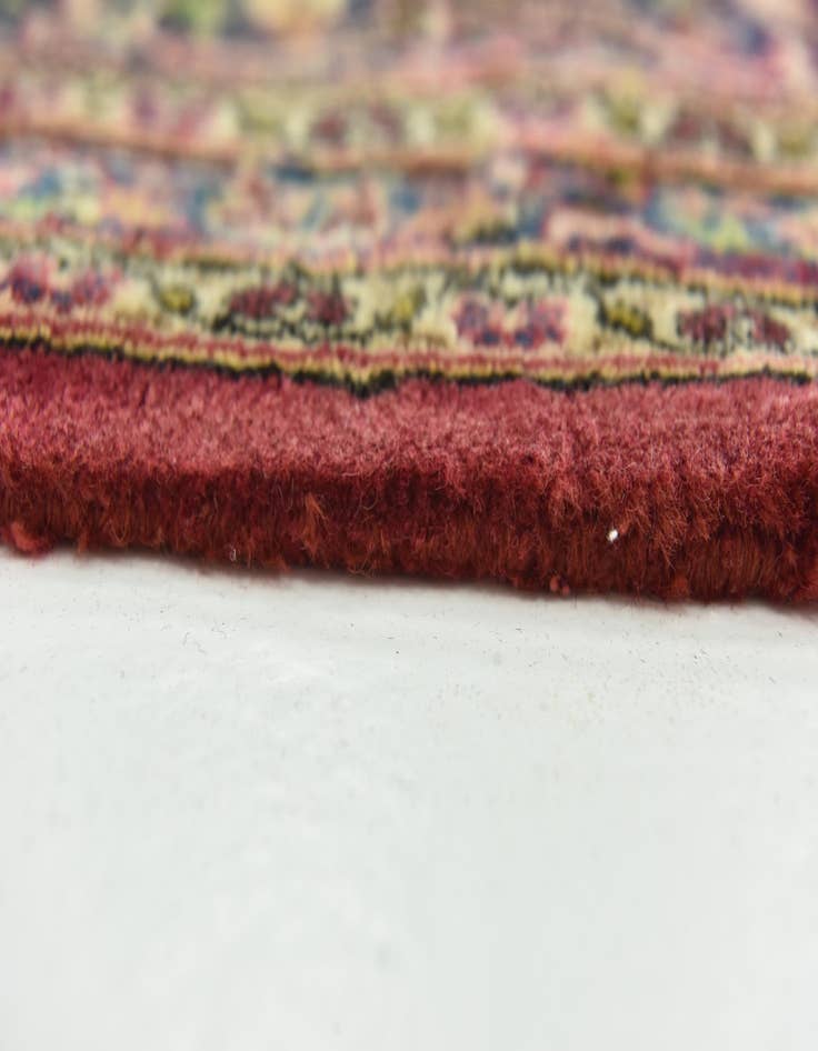 Detail image of  9' 9 x 12' 10  Hand Knotted Kashan Persian Wool Rug