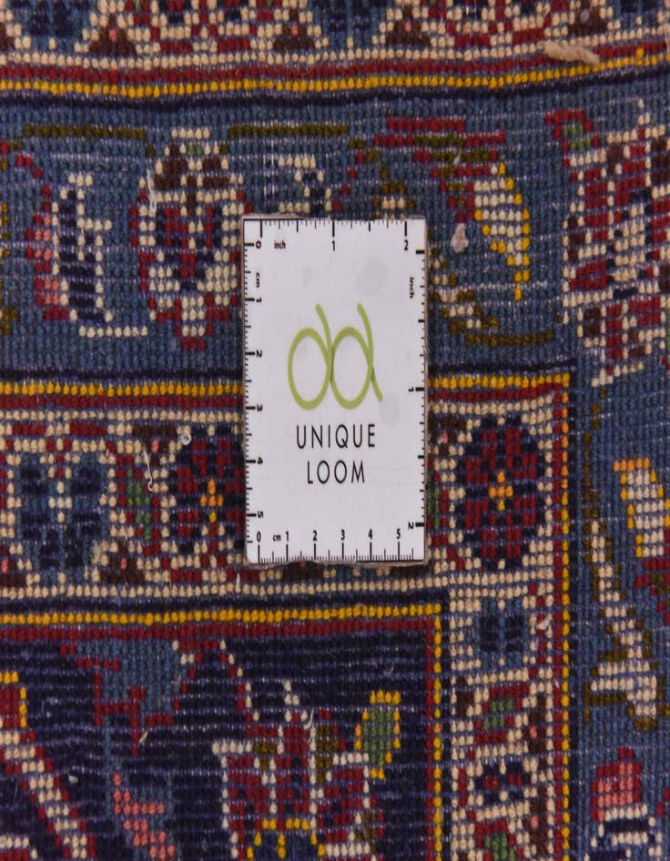 Detail image of  9' 8 x 13' 2  Hand Knotted Kashan Persian Wool Rug