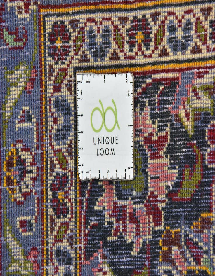 Detail image of  10' x 13' 5  Hand Knotted Kashan Persian Wool Rug