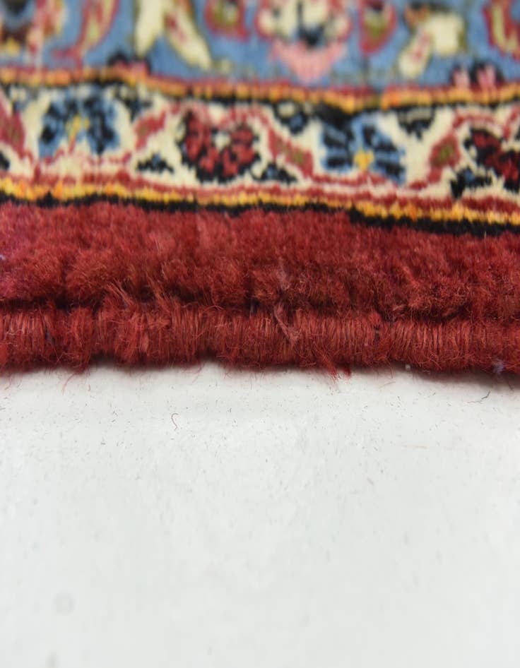 Detail image of  9' 8 x 13' 6  Hand Knotted Kashan Persian Wool Rug