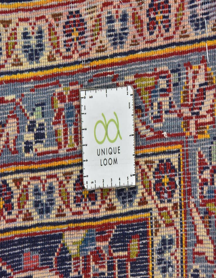 Detail image of  9' 10 x 13' 1  Hand Knotted Kashan Persian Wool Rug