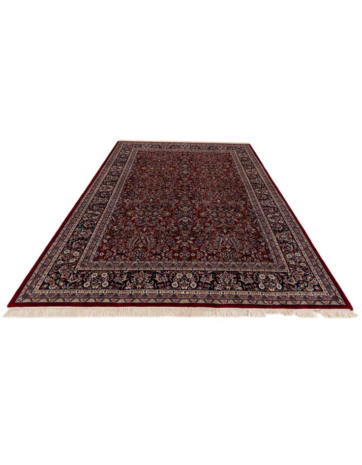 Detail image of  6' 7 x 9' 9  Hand Knotted Kashan Oriental Wool Rug