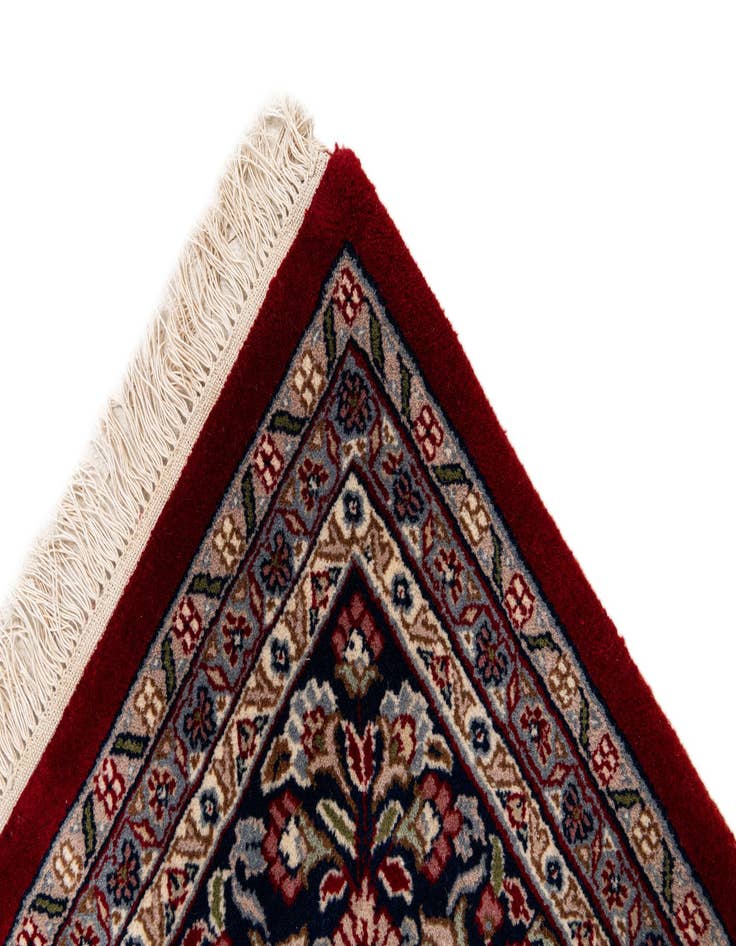 Detail image of  6' 7 x 9' 9  Hand Knotted Kashan Oriental Wool Rug