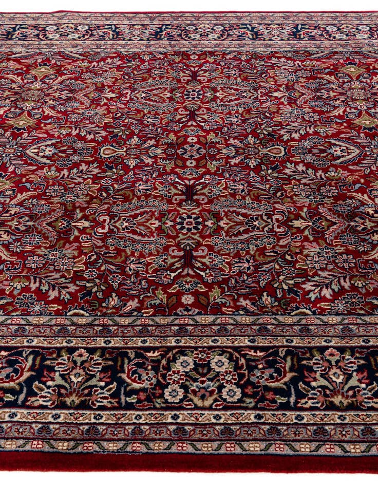 Detail image of  6' 7 x 9' 9  Hand Knotted Kashan Oriental Wool Rug