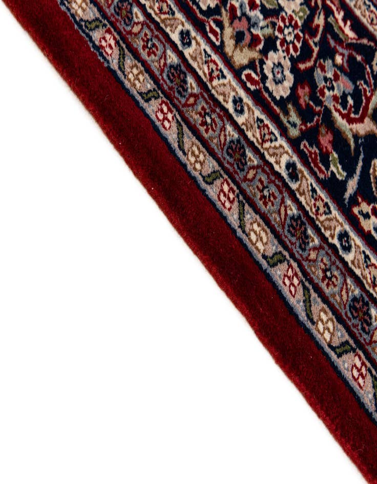 Detail image of  6' 7 x 9' 9  Hand Knotted Kashan Oriental Wool Rug