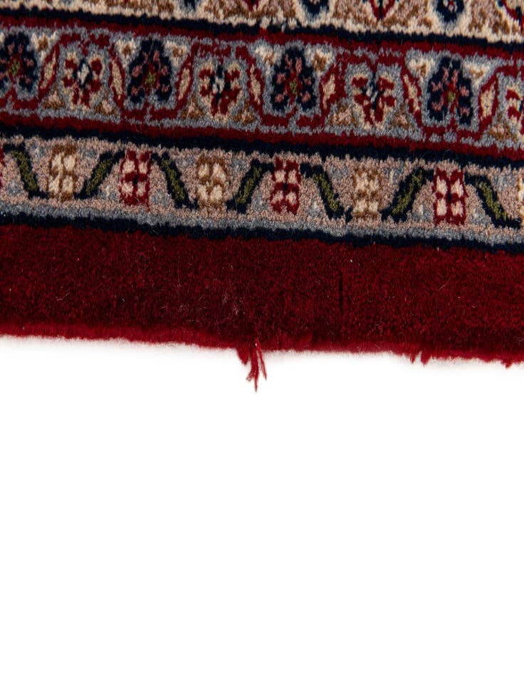 Detail image of  6' 7 x 9' 9  Hand Knotted Kashan Oriental Wool Rug