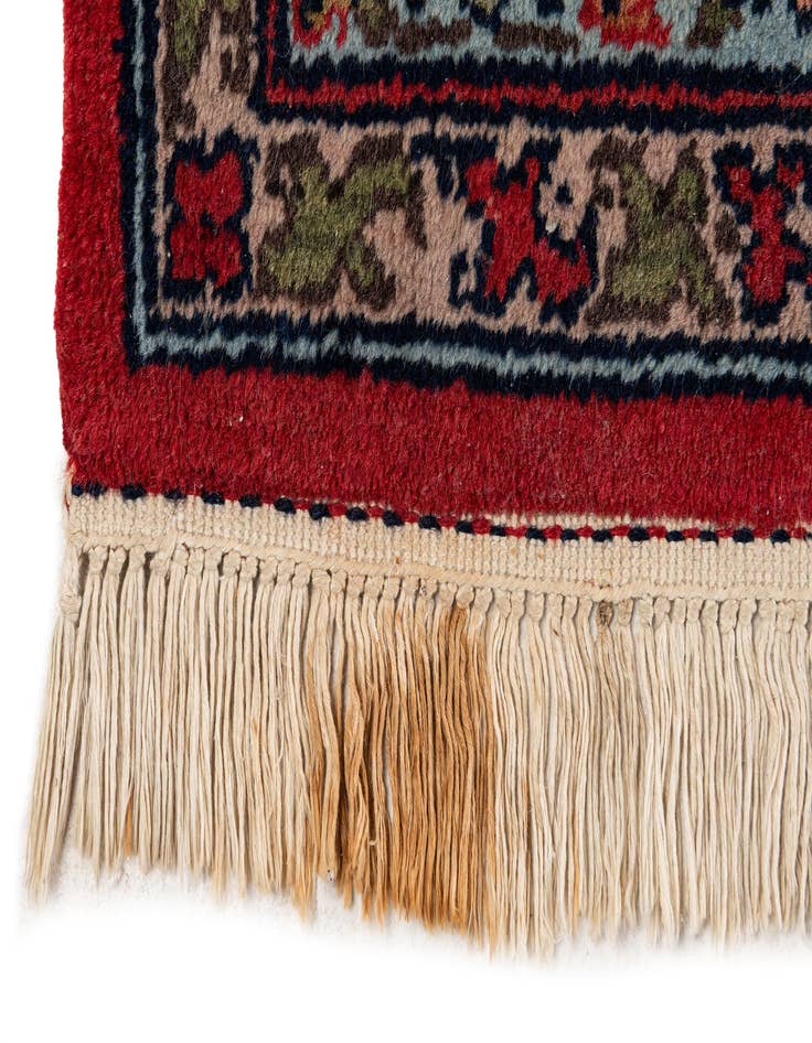 Detail image of  7' 3 x 10' 8  Hand Knotted Kashan Oriental Wool Rug