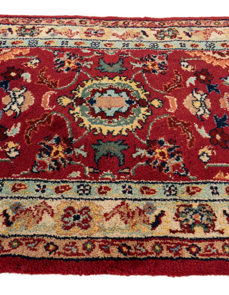 Detail image of 2' 5 x 4' 4 Hand Knotted Kashan Wool Rug