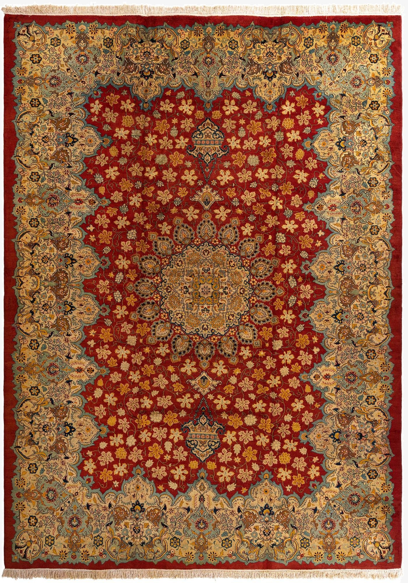  9' 11 x 14' Kashan Rug